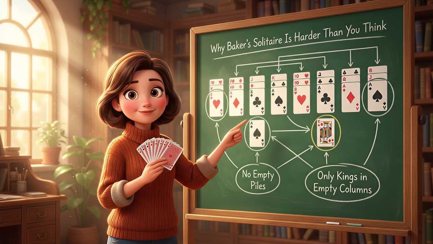 How to Play Baker’s Game Solitaire (Rules Explained)